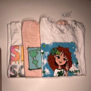 3 Childrens Place girls L(10-12) shirts